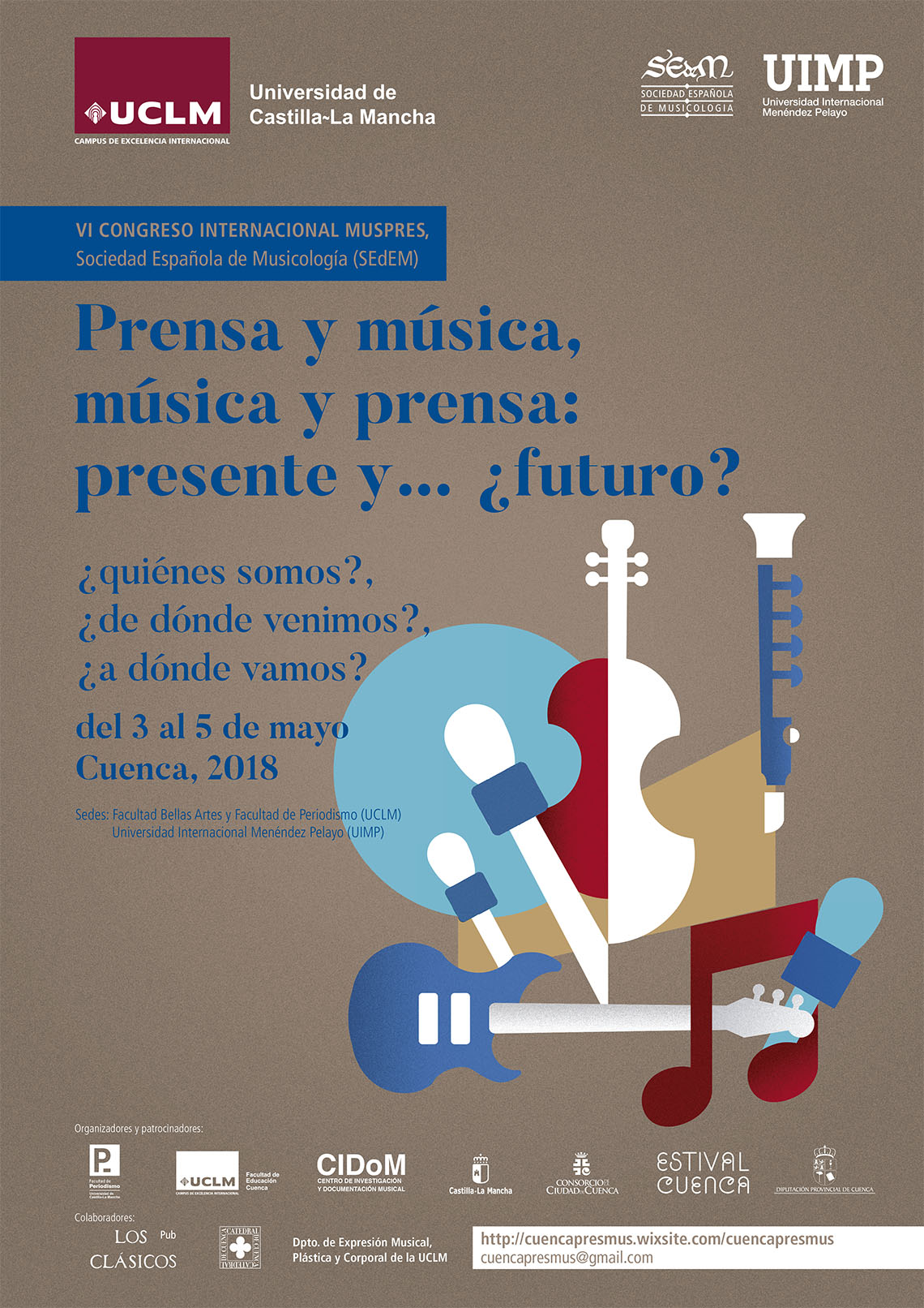 Cuenca acogerá el VI Congreso Internacional de Música y Prensa